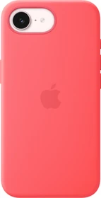 Apple Silikon Case mit MagSafe für iPhone 17e guavepink