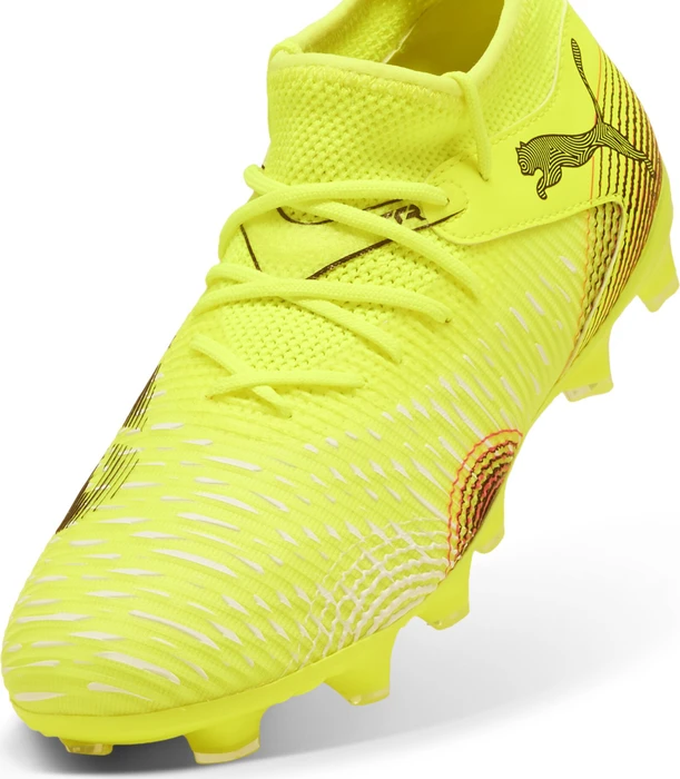 Puma Future 8 Match FG/AG yellow alert/puma black/sun struck (Junior)