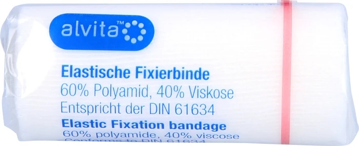 Alvita Elastische Fixierbinde, 8cm x 4m, 1 Stück