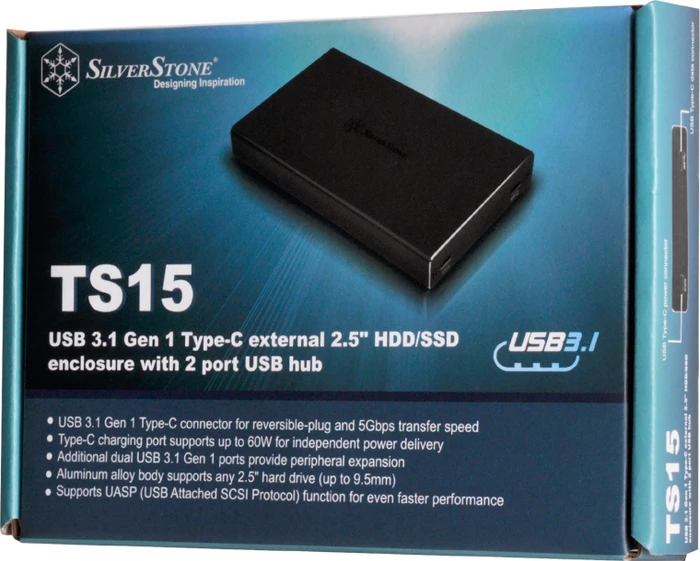 SilverStone TS15, USB-C 3.0