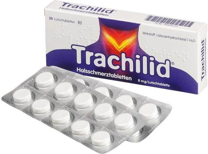 Trachilid Halsschmerztabletten Lutschtabletten, 20 Stück