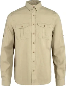 Fjällräven Övik Travel Hemd langarm sand stone (Herren)