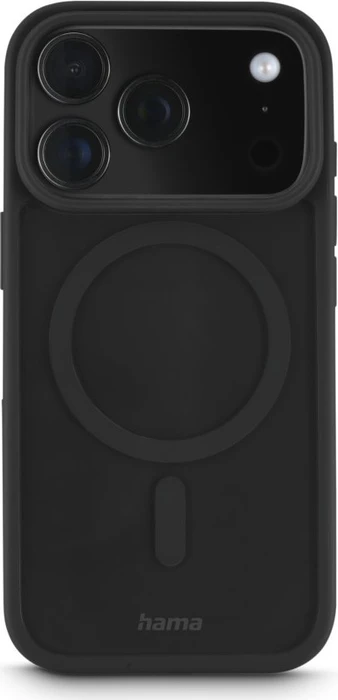 Hama Handyhülle Frame Protect magnetisch für Apple iPhone 17 Pro transparent/schwarz