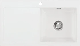 systemceram Mera 90 F Einbau Becken rechts polar