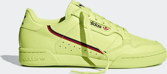 adidas Continental 80 semi frozen yellow/scarlet/collegiate navy