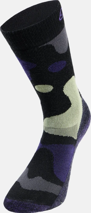 Odlo Adventurer Merino Warm Skisocken shadow/urban chic. (Junior)