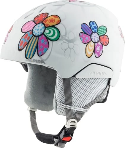 Alpina Pizi Helm patchwork/flower matt (Junior)