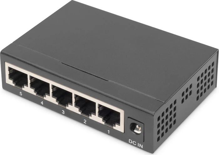 Digitus DN-800 Desktop Gigabit Switch, 5x RJ-45
