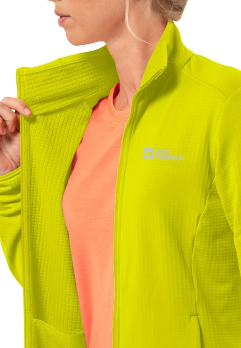 Jack Wolfskin Kolbenberg FZ Jacke firefly (Damen)
