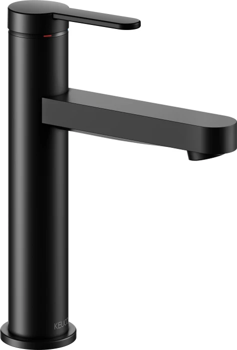 Keuco IXMO 59501 Einhebel-Waschtischmischer 130 IXMO Flat schwarz matt