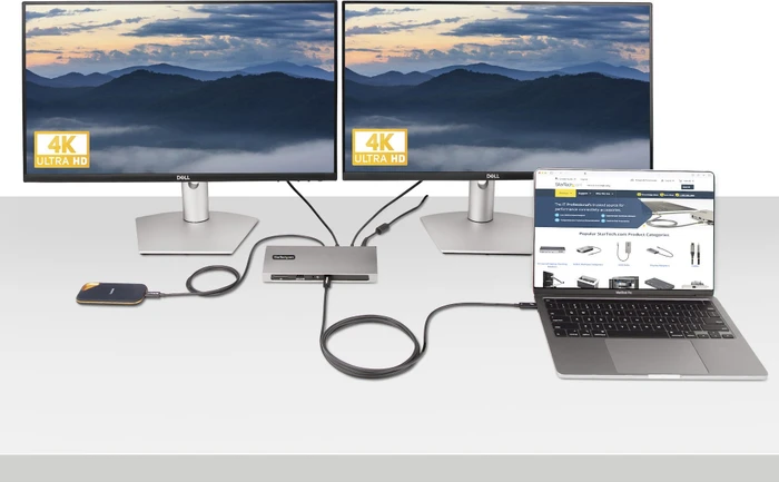 StarTech Thunderbolt 4 Kabel, 100W, schwarz, 2m (verschiedene Markenbezeichnungen)