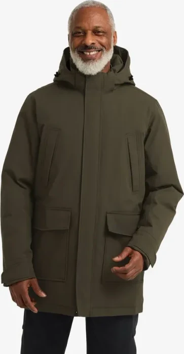Jack Wolfskin Canyon Shield Funktionsmantel obsidian moss (Herren)