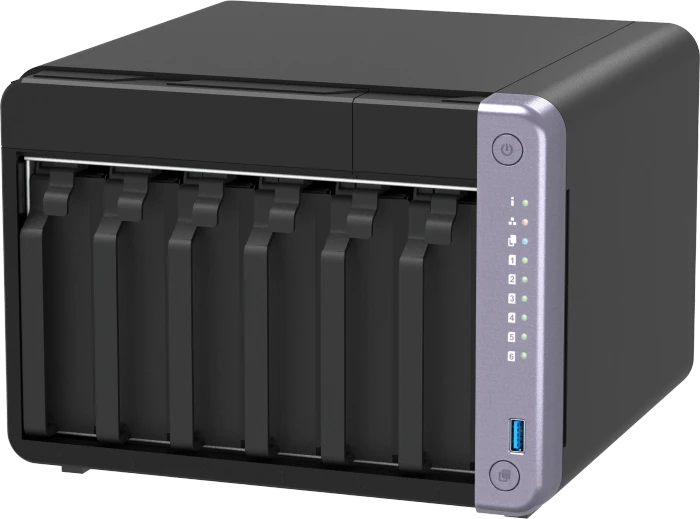 QNAP Turbo Station TS-632X-4G 24TB, 4GB RAM, 2x SFP+ 10Gb/s, 2x RJ-45 2.5GBase-T