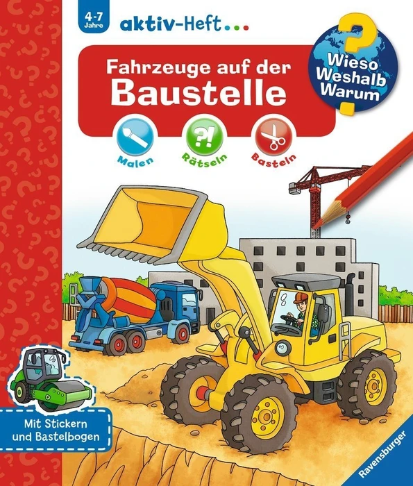 Ravensburger Wieso? Weshalb? Warum? Fahrzeuge auf der Baustelle