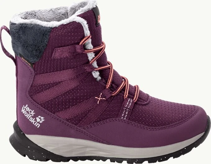 Jack Wolfskin Polar Wolf Texapore High purple/coral (Junior)