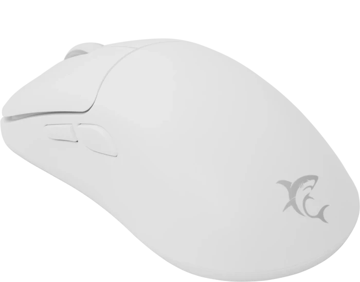 White Shark Aero White Wireless Gaming Mouse, weiß, USB
