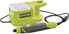 Ryobi RRT18-0 18V ONE+ Akku-Geradschleifer solo inkl. Werkzeugbox + Zubehör