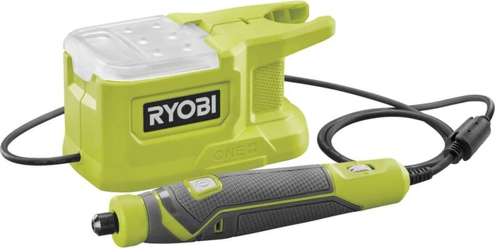 Ryobi RRT18-0 18V ONE+ Akku-Geradschleifer solo inkl. Werkzeugbox + Zubehör