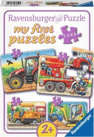 Ravensburger Puzzle Bei der Arbeit