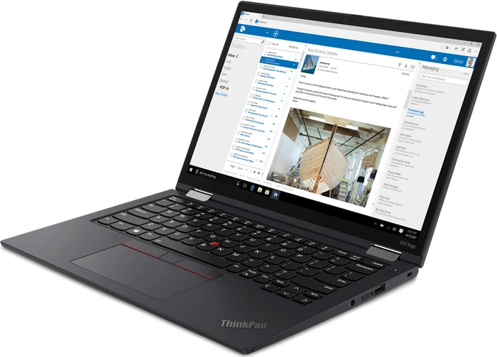 Lenovo ThinkPad X13 Yoga G2, Core i5-1135G7, 8GB RAM, 256GB SSD, DE