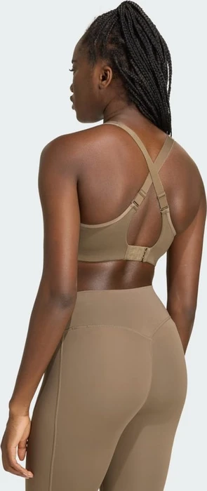 adidas Optime Sport-BH khaki six (Damen)