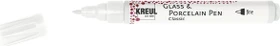Kreul Glass & Porcelain Pen Classic fine weiß
