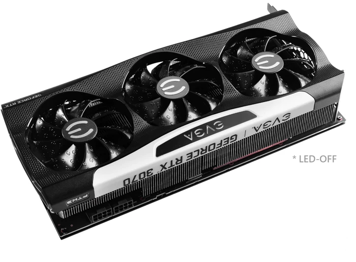 EVGA GeForce RTX 3070 FTW3 Ultra Gaming, 8GB GDDR6, HDMI, 3x DP