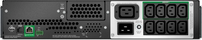 APC Smart-UPS Li-Ion Rackmount SmartConnect, 3000VA, USB/seriell