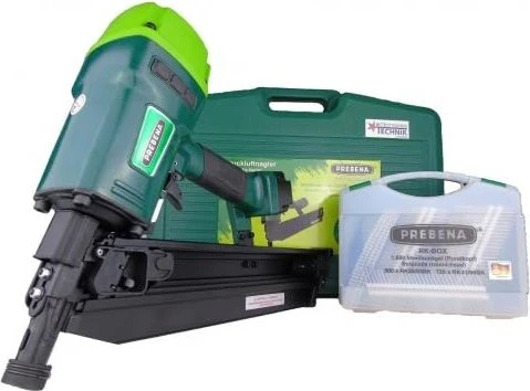 Prebena 7XR-RK90 Druckluft-Nagler inkl. Koffer