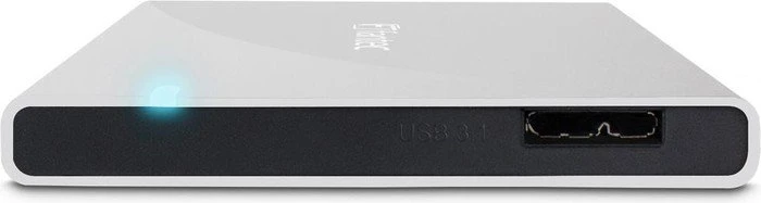 Fantec ALU-25B31, silber, USB 3.1 Micro-B