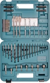Makita Bohrer-/Bits-Zubehörset inkl. Koffer, 77-tlg.
