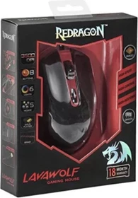 Redragon M701 Lavawolf schwarz, USB