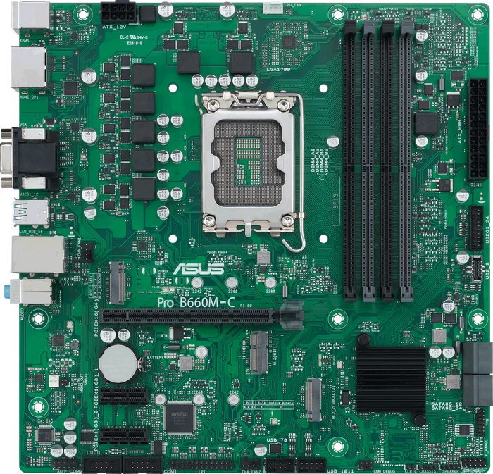 ASUS Pro B660M-C-CSM (Intel 1700)