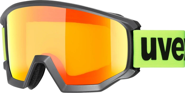 UVEX Athletic CV black mat/orange-yellow