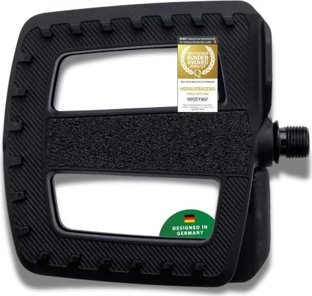Contec Quick Stay XXL Plattformpedale schwarz