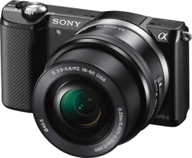 Sony Alpha 5000 schwarz mit Objektiv E PZ 16-50mm 3.5-5.6 OSS