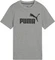 Puma ESS No. 1 Logo T-Shirt kurzarm medium gray heather (Junior) Vorschaubild