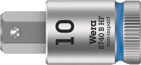 Wera 8767 B HF Zyklop Innensechskant Steckschlüssel 3/8", 10x38.5mm