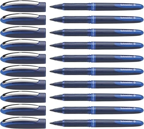 Schneider One Business Tintenroller (Mine) blau, 10er-Pack