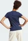 adidas Loungewear Essentials Slim 3-Streifen T-Shirt kurzarm legend ink/white (Damen) Vorschaubild