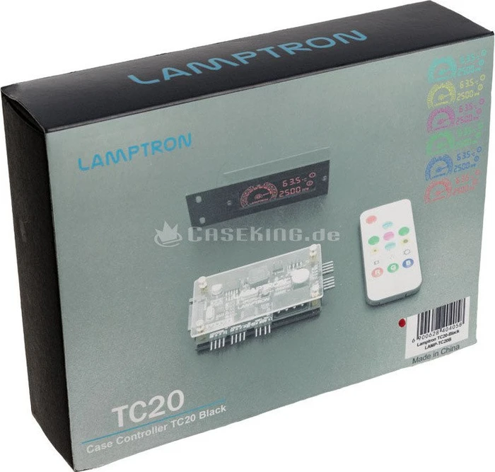 Lamptron TC20 PCI RGB, Lichtsteuerung, schwarz, 1-fach