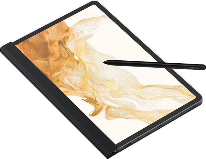 Samsung EF-ZX700 Note View Cover für Galaxy Tab S8, Black