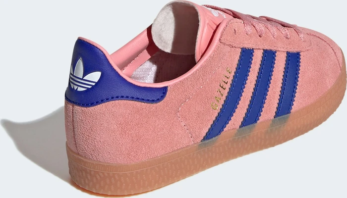 adidas Gazelle semi pink spark/lucid blue (Junior)