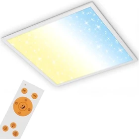 Briloner Pallas Sternenhimmel LED Panel 36W 59.6cm weiß