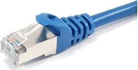 Equip Patchkabel, Cat6a, S/FTP, RJ-45/RJ-45, 0.25m, blau