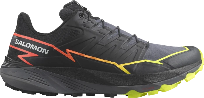 Salomon Thundercross black/quiet shade/fiery coral (Herren)