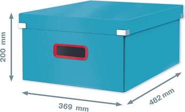 Leitz Click & Store Cosy Aufbewahrungsbox groß, A3, blau