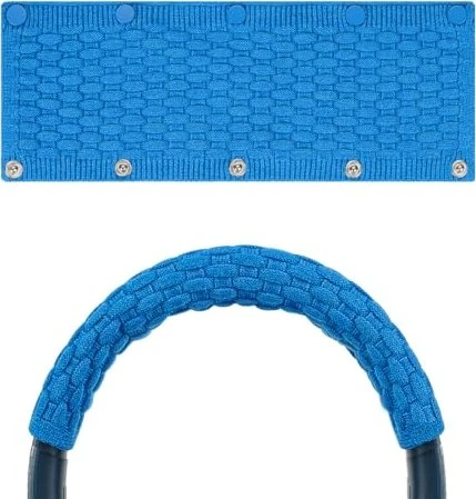 Geekria Knit Fabric Headband Cover für Sony blau