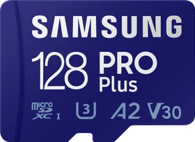 Samsung PRO Plus R160/W120 128GB Kit, UHS-I U3, A2, Class 10