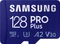 Samsung PRO Plus R160/W120 128GB Kit, UHS-I U3, A2, Class 10 Vorschaubild